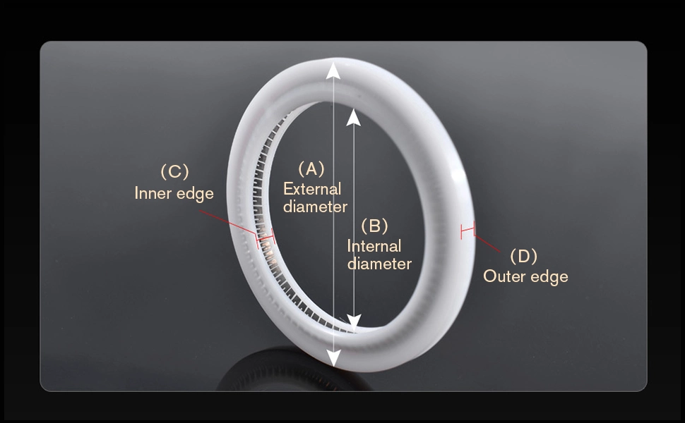 Ringe de scellement laser pour lentilles de fenêtre de protection Raytool précise et a tous les parents de la série 5