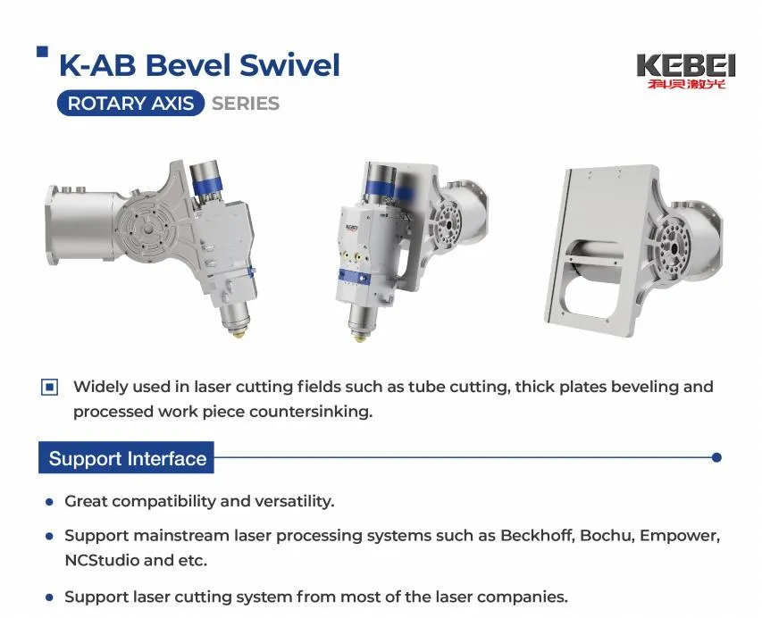 Servomotors Kebei pour l'axe rotatif dans les systèmes de composants laser 4
