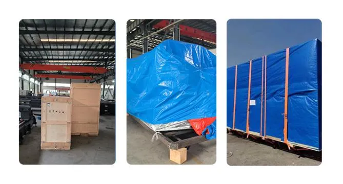Machine à découper au laser les métaux de fabrication métallique avec couverture protectrice fermée et vitesse de coupe 0-40m/min 7