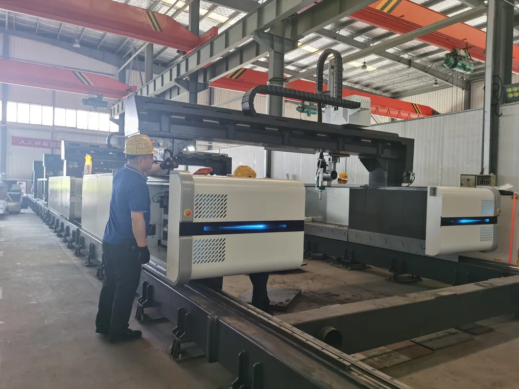 Machine à découper les fibres au laser CNC de type gantry 3